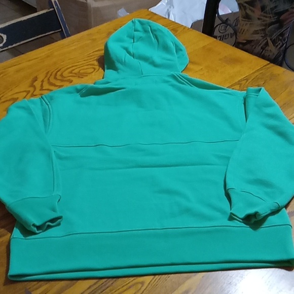 Everlane Women XS Sweatshirt EXTRA SMALL Top New  GREEN HOODY HOOD HOOHIE HOODED - Picture 6 of 6
